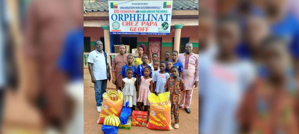 En 2024, la mairie de Bonou apporte son soutien à l’Orphelinat « Chez Papa Géoff »